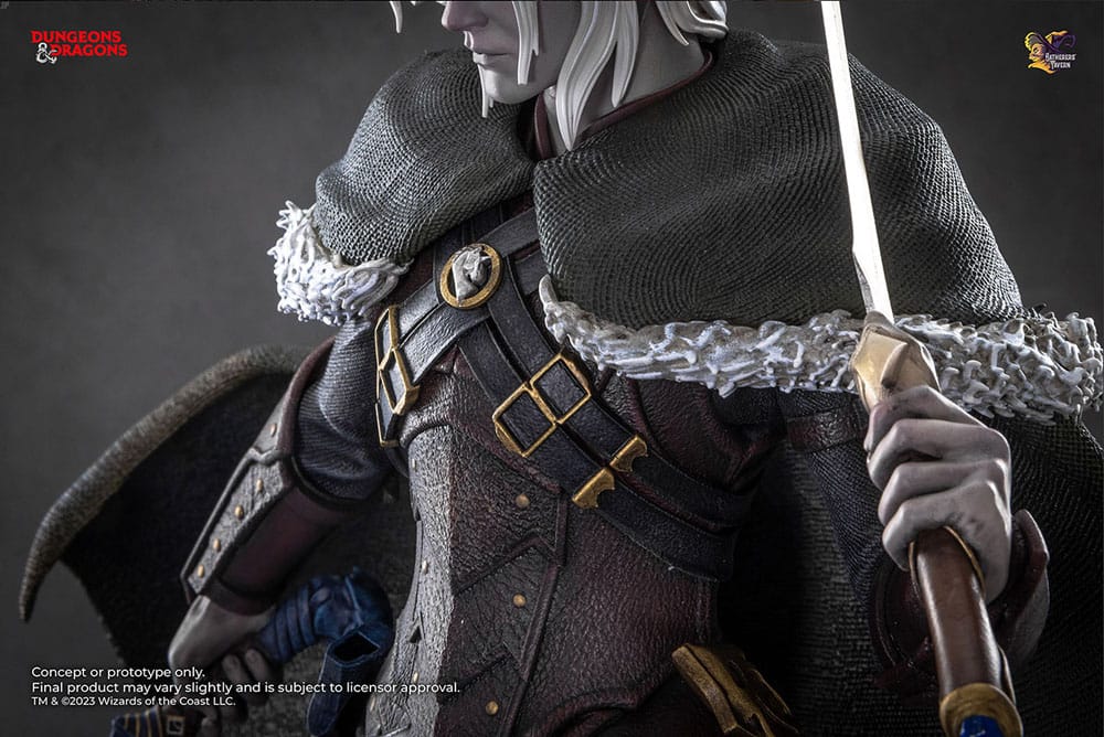 Dungeons & Dragons Statue 1/4 Drizzt Do'Urden (35th Anniversary Edition) Previews Exclusive 40 cm 8881300675059