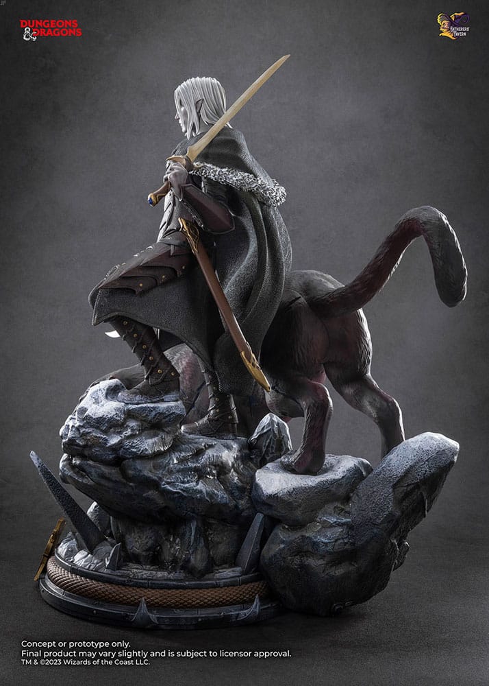 Dungeons & Dragons Statue 1/4 Drizzt Do'Urden (35th Anniversary Edition) Previews Exclusive 40 cm 8881300675059