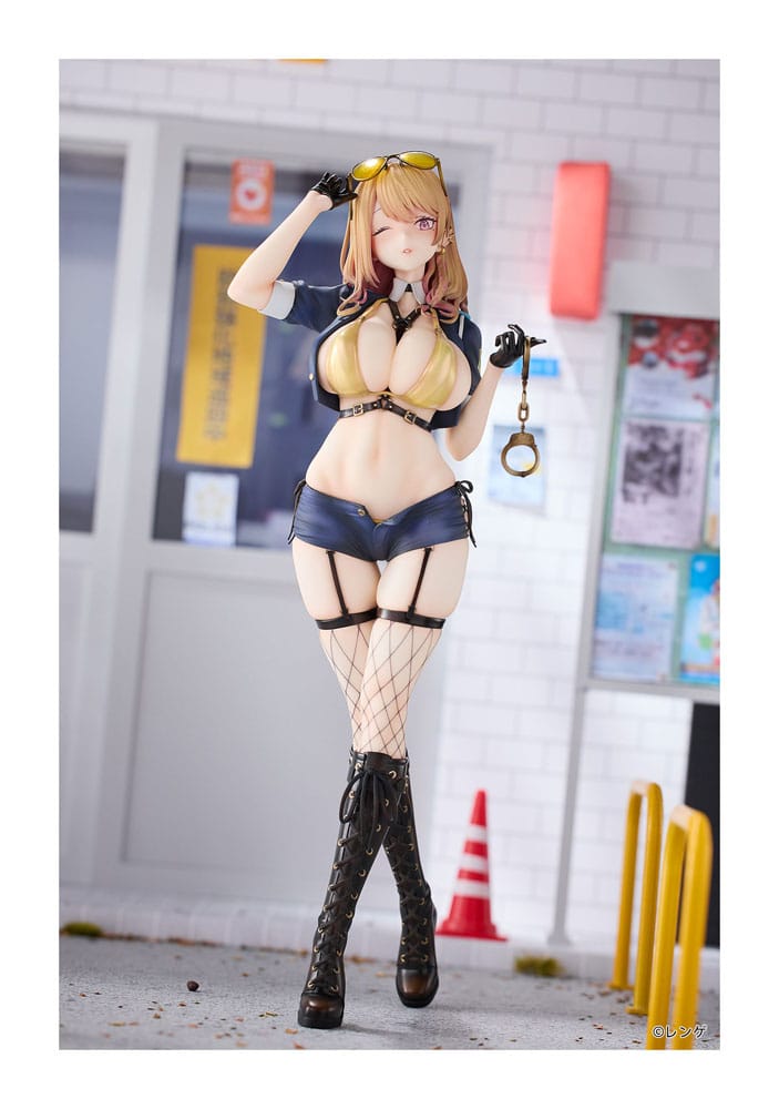 Original Character PVC Statue 1/6 Gal Policewoman Takanashi Arisa Normal Edition 27 cm 6977099320101