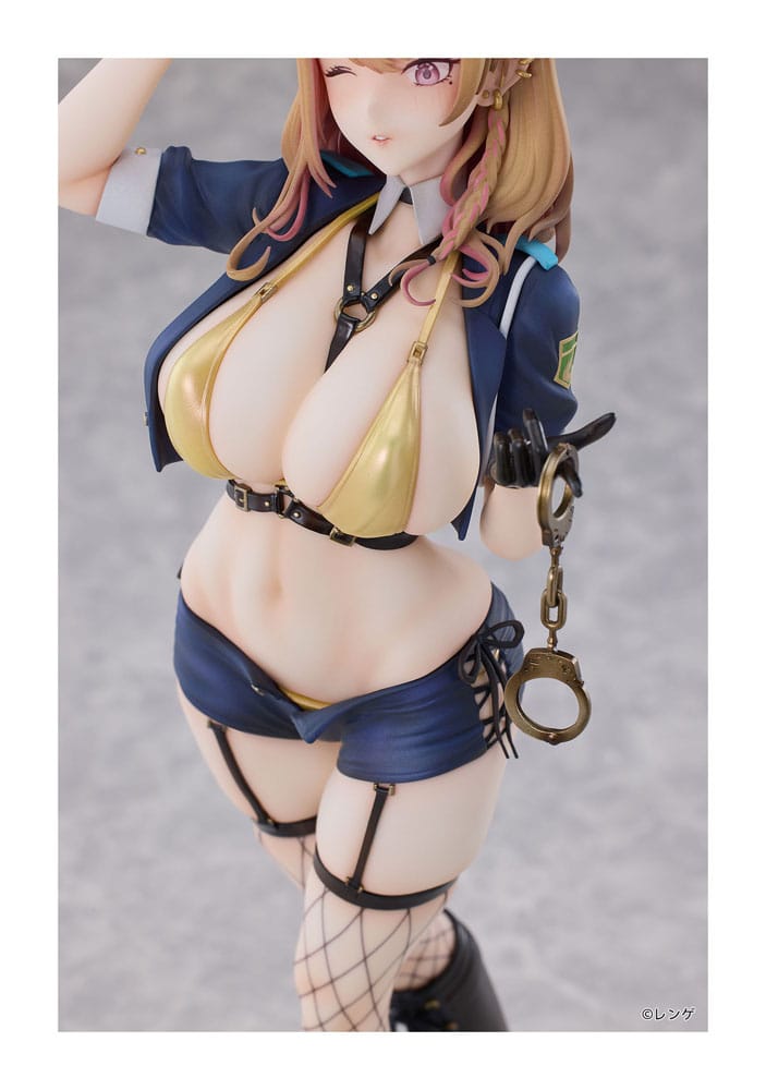 Original Character PVC Statue 1/6 Gal Policewoman Takanashi Arisa Deluxe Edition 27 cm 6977099321009