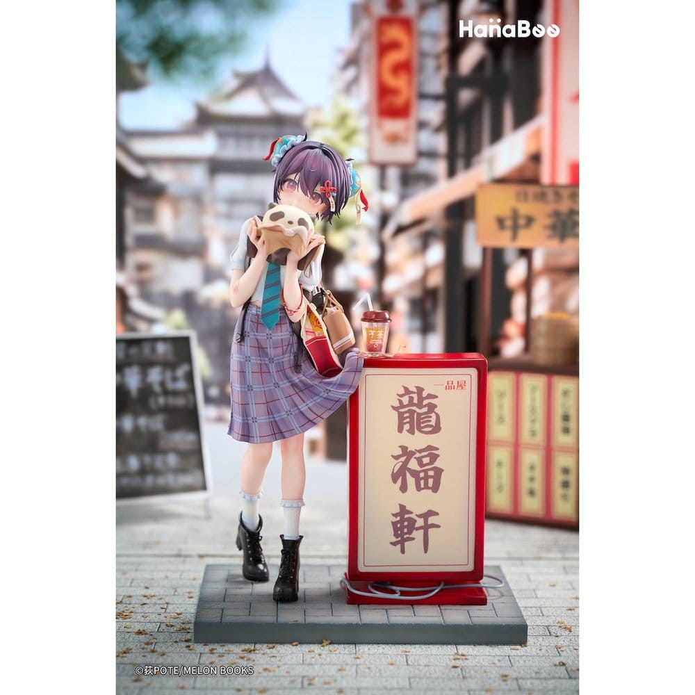 Original Character PVC Figure 1/6 Panda Nikuman-chan Illustrated by Ogipote 26 cm 6977099322808