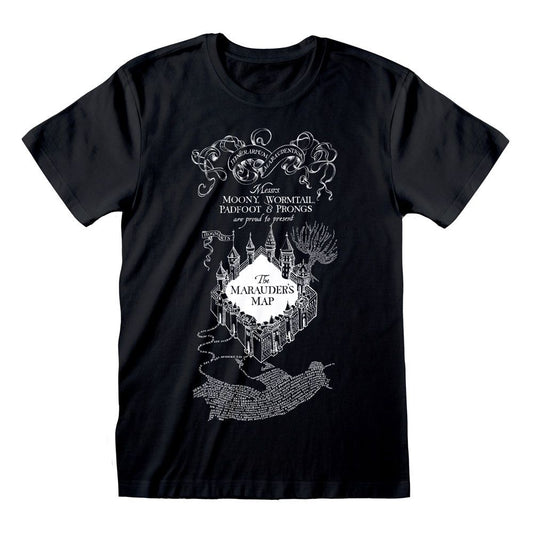 Harry Potter T-Shirt Marauders Map Size S 5055910345036