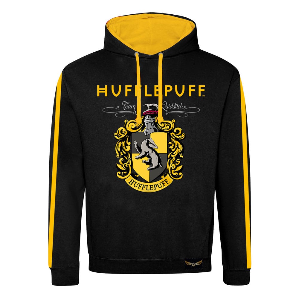 Harry Potter Hooded Sweater Property of Hufflepuff Size S 5056463491812