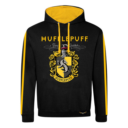 Harry Potter Hooded Sweater Property of Hufflepuff Size S 5056463491812