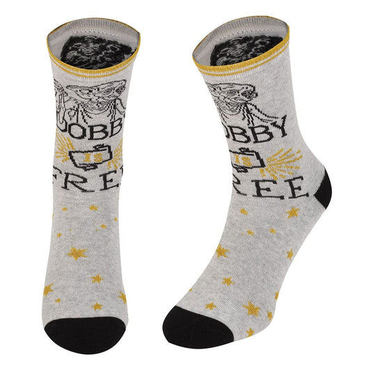 Harry Potter Socks Dobby Is Free L-XL 5056688584696