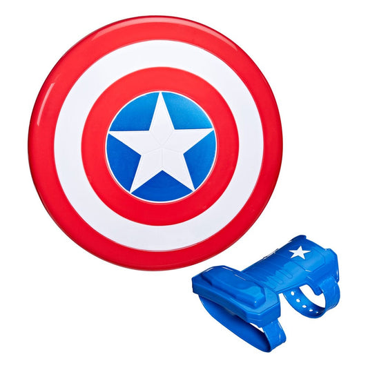 Avengers Roleplay Replica Captain America Magnetic Shield & Gauntlet 5010996234421