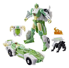 Transformers Generations War for Cybertron: Siege Deluxe Class Action Figure WFC-S15 Autobot Greenlight & Battle Masters Dazzlestrike 14 cm 5010996444400