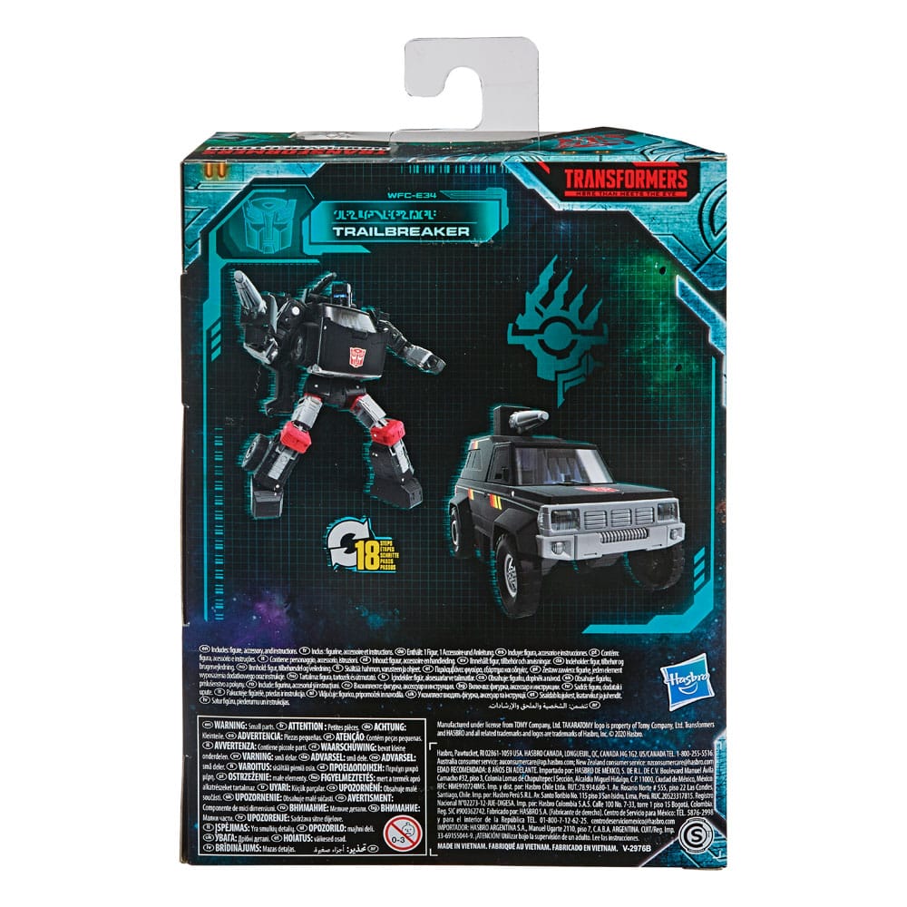 Transformers Generations War for Cybertron: Earthrise Deluxe Class Action Figure Trailbreaker 14 cm 5010993660070