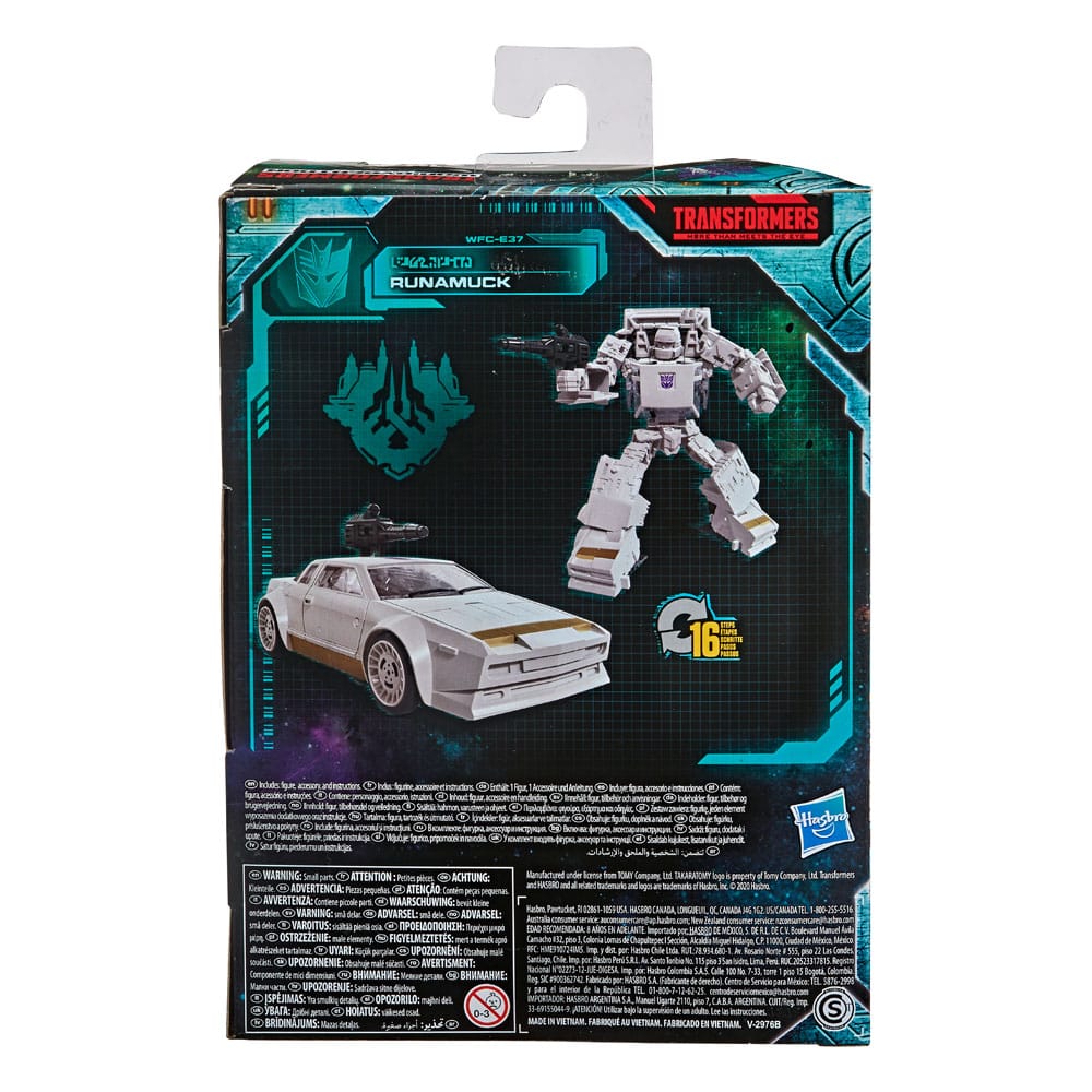 Transformers Generations War for Cybertron: Earthrise Deluxe Class Action Figure Runamuck 14 cm 5010993660094
