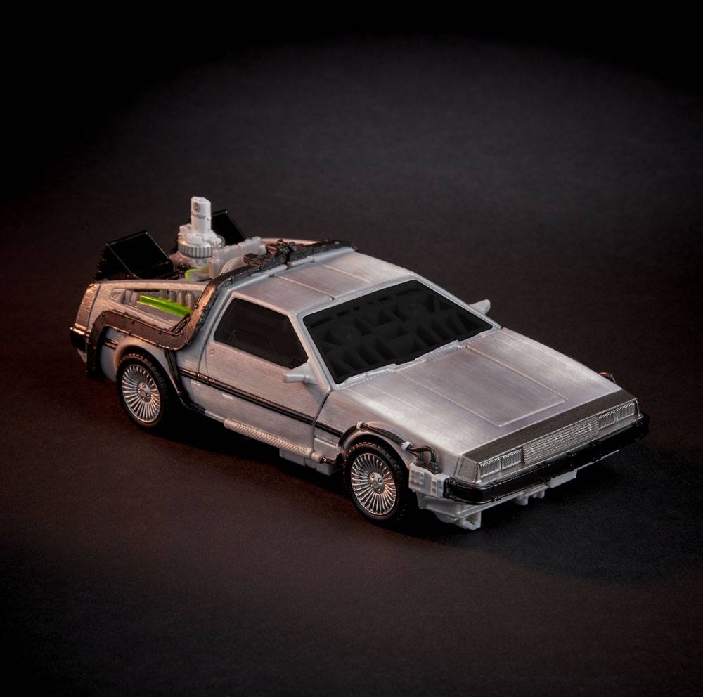 Transformers x Back to the Future Action Figure Delorian 14 cm 5010993743520