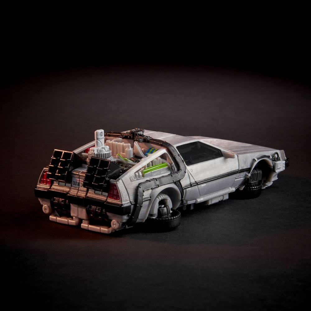 Transformers x Back to the Future Action Figure Delorian 14 cm 5010993743520