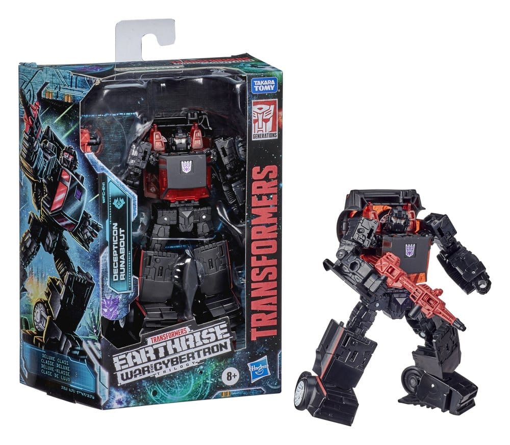 Transformers Generations War for Cybertron: Earthrise Deluxe Class Action Figure Decepticon Runabout WFC-E41 14 cm 5010996451996