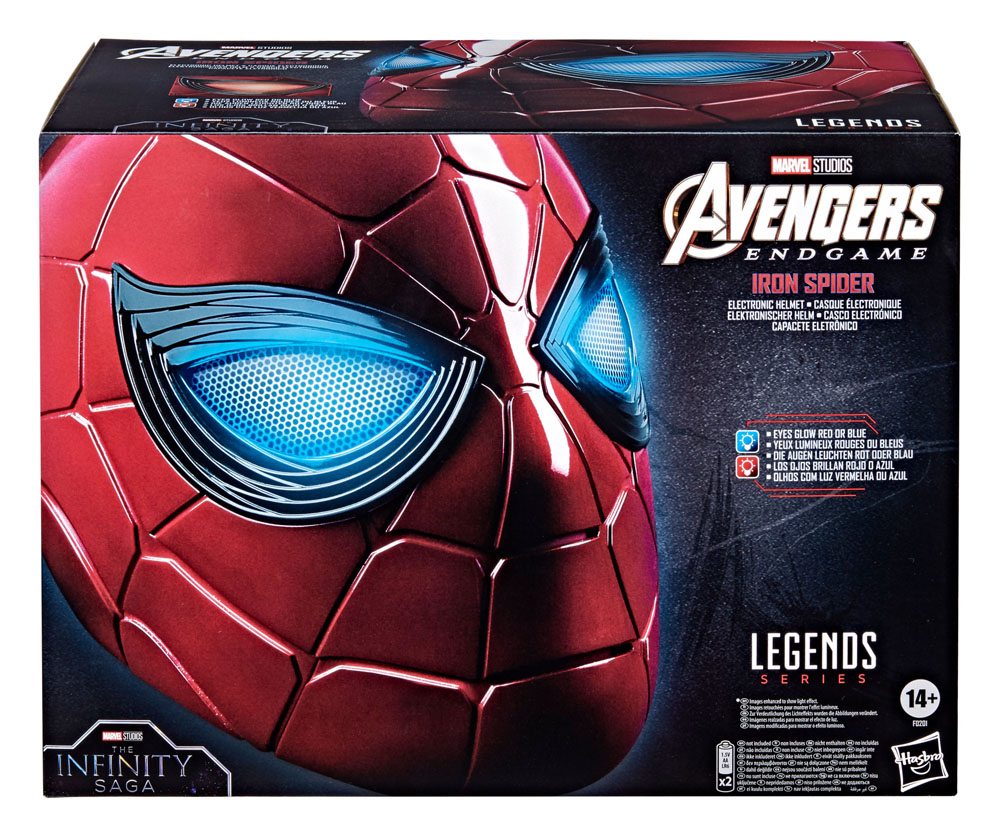 Avengers: Endgame Marvel Legends Series Electronic Helmet Iron Spider 5010993842070