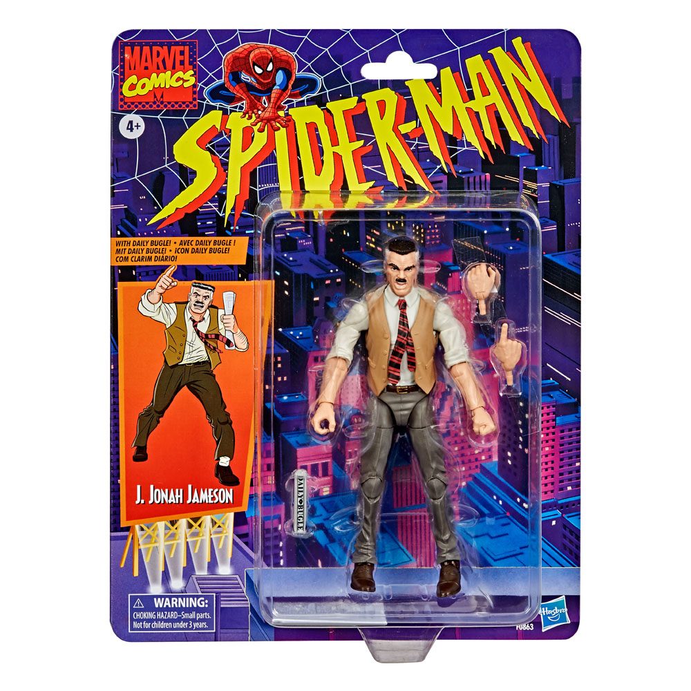 Spider-Man Marvel Retro Collection Action Figure J. Jonah Jameson 15 cm 5010993767304