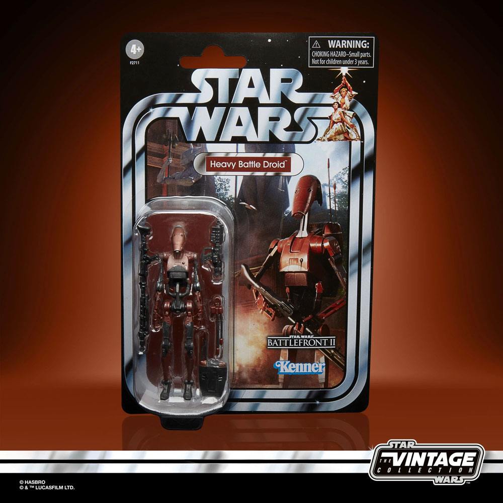 Star Wars Vintage Collection Gaming Greats Action Figure 2021 Heavy Battle Droid (Battlefront II) 5010993866908