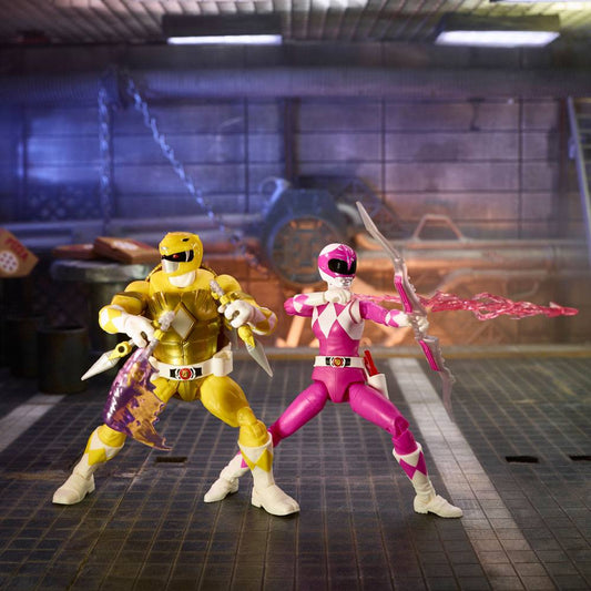 Power Rangers x TMNT Lightning Collection Action Figures 2022 Morphed April O´Neil & Michelangelo 5010993861637