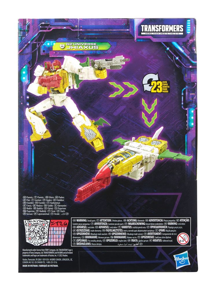 Transformers Generations Legacy Voyager Class Action Figure 2022 G2 Universe Jhiaxus 18 cm 5010993941117