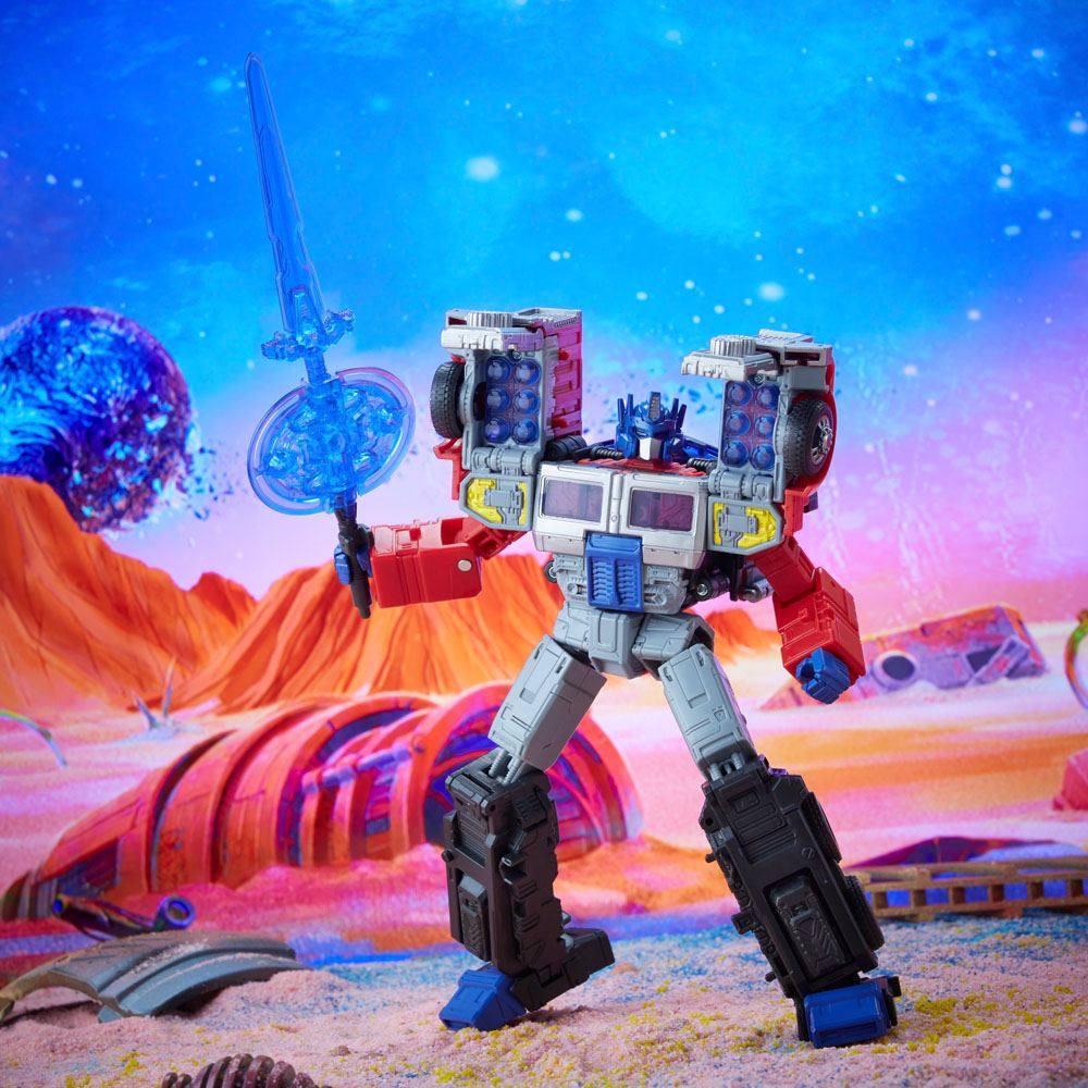 Transformers: Generation 2 Generations Legacy Voyager Action Figure 2022 Laser Optimus Prime 18 cm 5010993934300