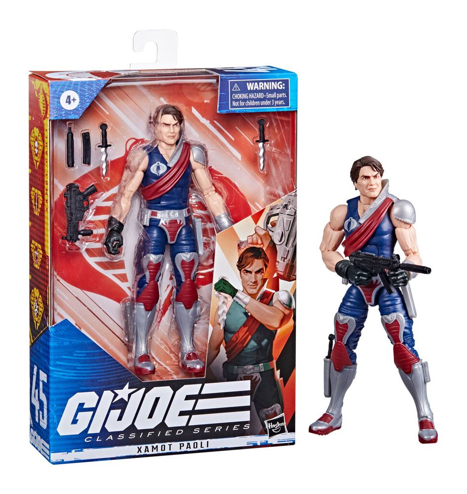 G.I. Joe Classified Series Action Figure 2023 Xamot Paoli 15 cm 5010993949540