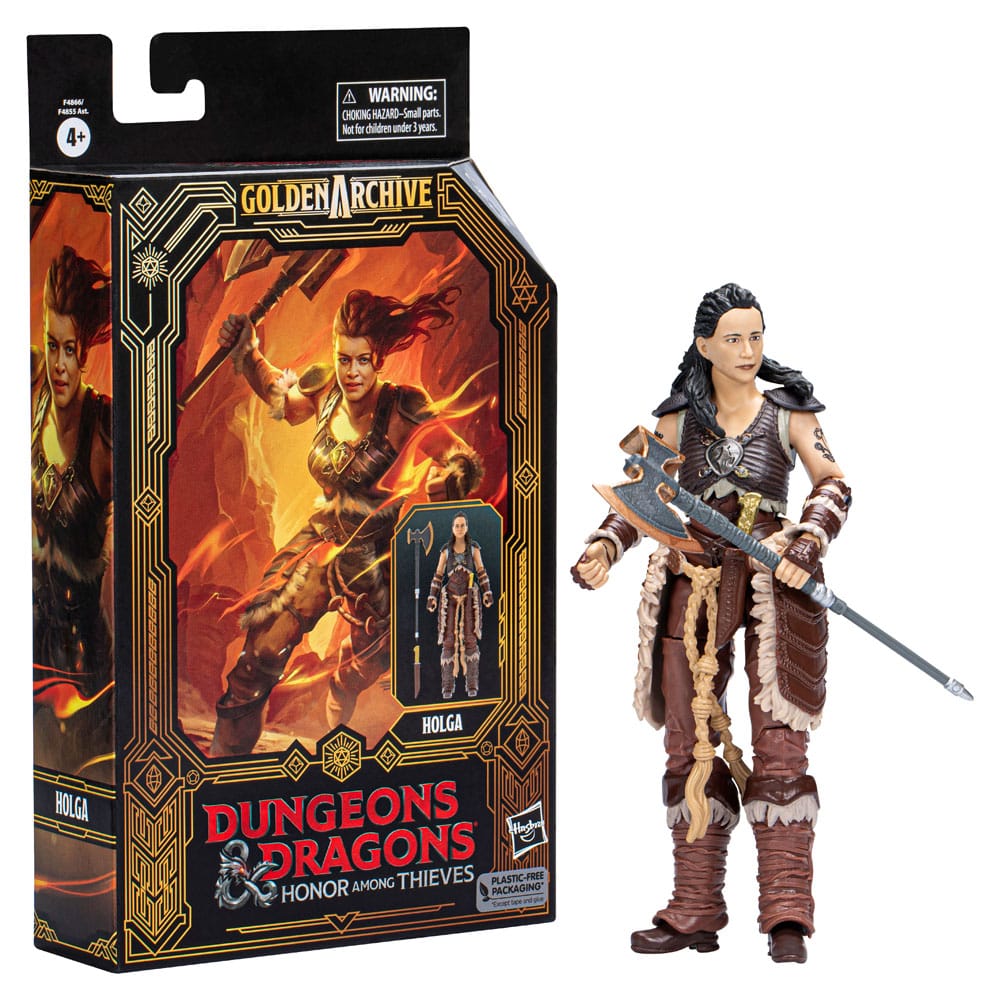 Dungeons & Dragons: Honor Among Thieves Golden Archive Action Figure Holga 15 cm 5010994192563