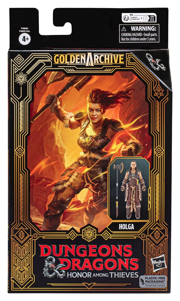 Dungeons & Dragons: Honor Among Thieves Golden Archive Action Figure Holga 15 cm 5010994192563