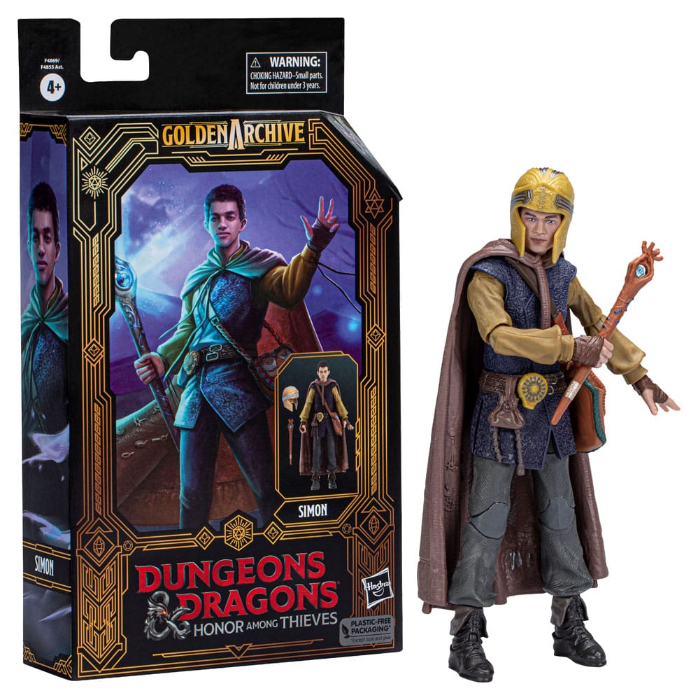 Dungeons & Dragons: Honor Among Thieves Golden Archive Action Figure Simon 15 cm 5010994192570