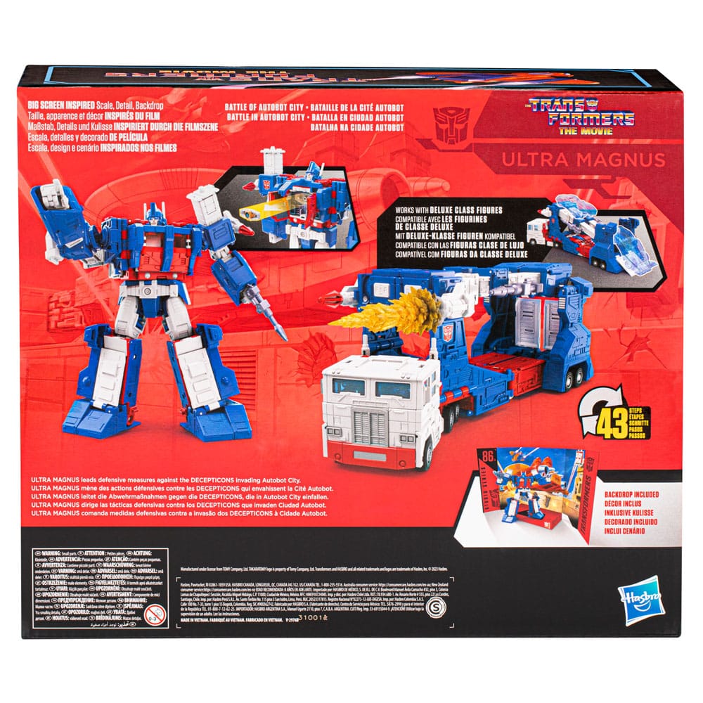 The Transformers: The Movie Generations Studio Series Commander Class Action Figure 86-21 Ultra Magnus 24 cm 5010996147394