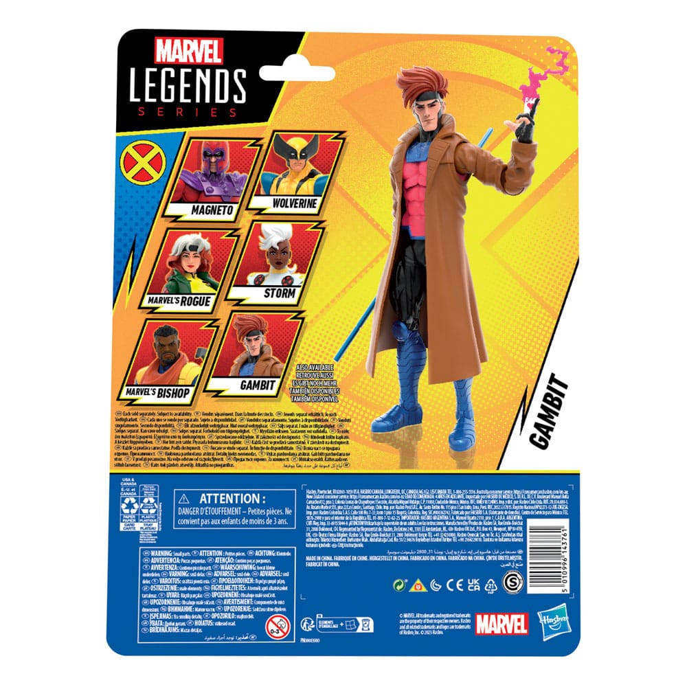 X-Men '97 Marvel Legends Action Figure Gambit 15 cm 5010996143761
