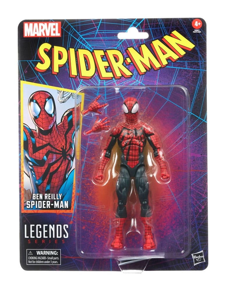 Spider-Man Marvel Legends Retro Collection Actionfigur Ben Reilly Spider-Man 15 cm 5010994181253