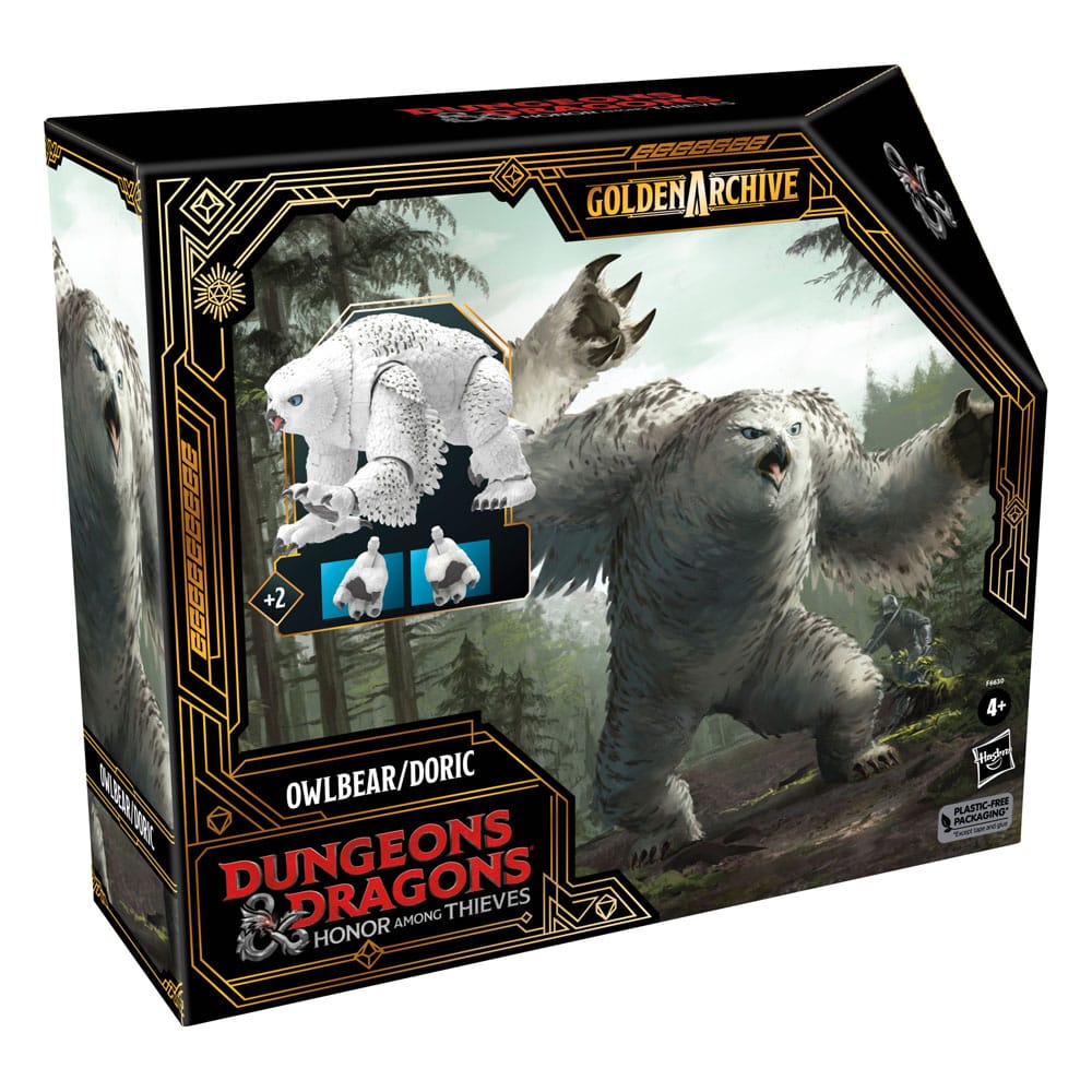 Dungeons & Dragons: Honor Among Thieves Golden Archive Action Figure Owlbear/Doric 15 cm 5010994202361
