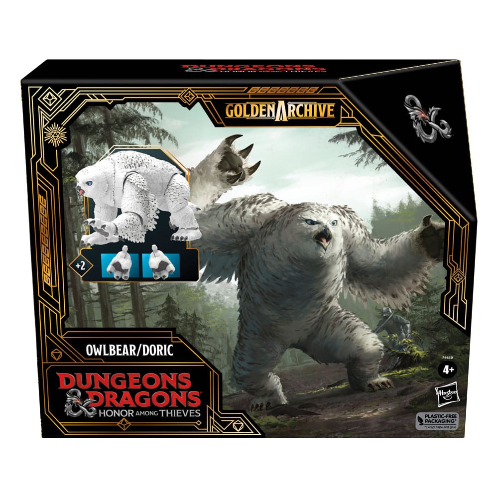 Dungeons & Dragons: Honor Among Thieves Golden Archive Action Figure Owlbear/Doric 15 cm 5010994202361