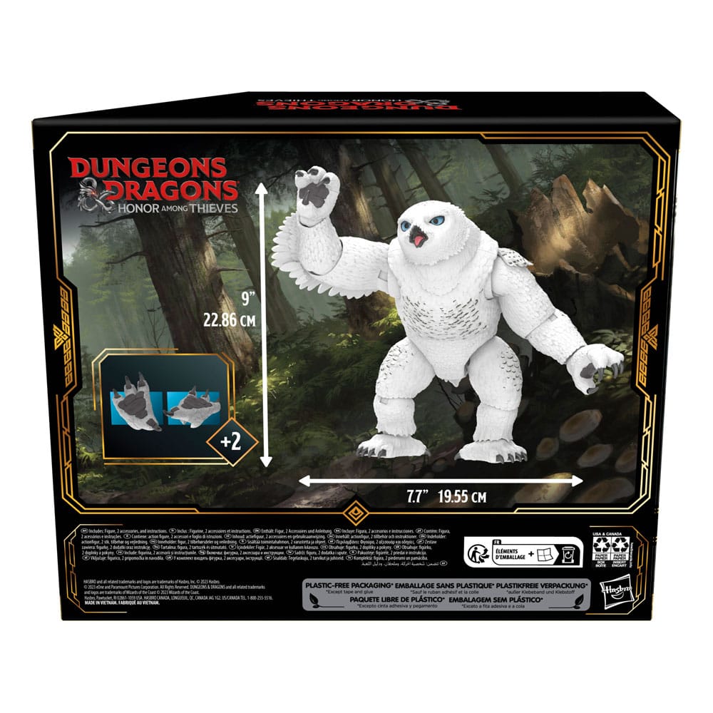 Dungeons & Dragons: Honor Among Thieves Golden Archive Action Figure Owlbear/Doric 15 cm 5010994202361