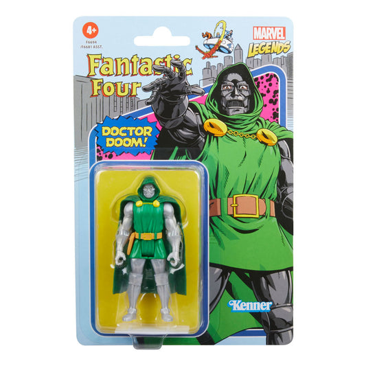 Fantastic Four Marvel Legends Retro Collection Action Figure 2022 Doctor Doom 10 cm 5010996147202