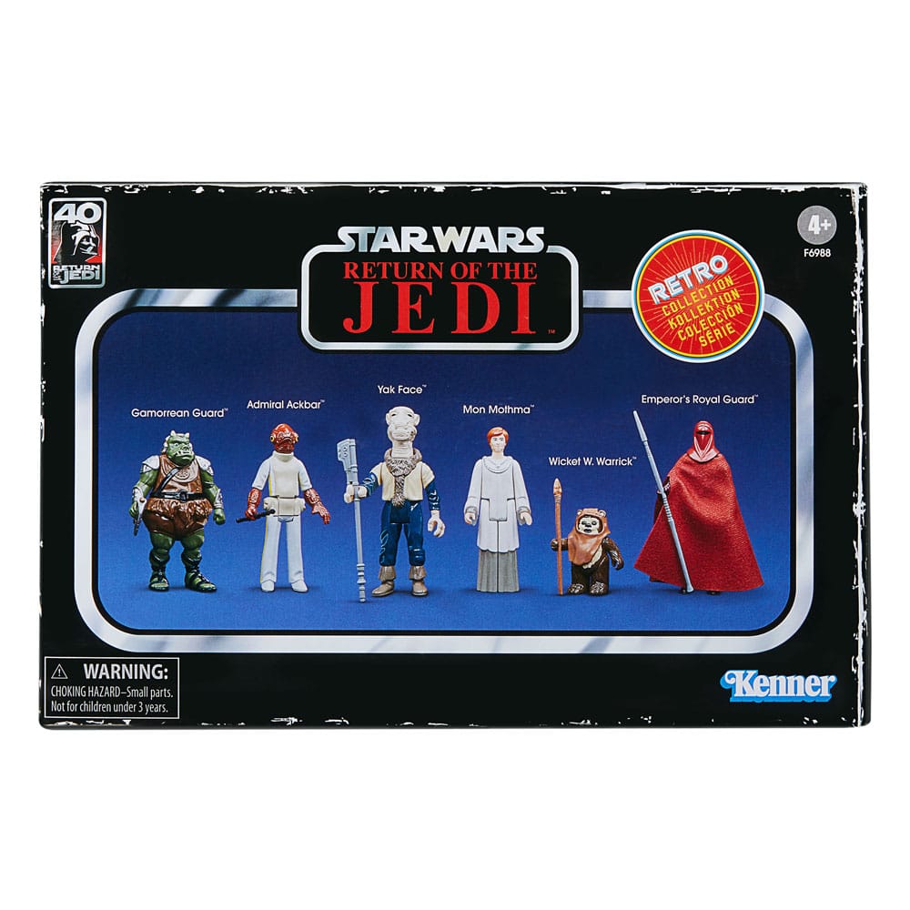 Star Wars Episode VI Retro Collection Action Figure 6-Pack 10 cm 5010996139450