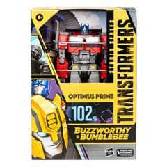 Transformers: Rise of the Beasts Buzzworthy Bumblebee Studio Series Action Figure 102BB Optimus Prime 16 cm 5010996141958