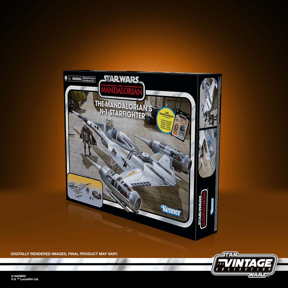 Star Wars The Mandalorian Vintage Collection Vehicle The Mandalorian's N-1 Starfighter 5010996169785