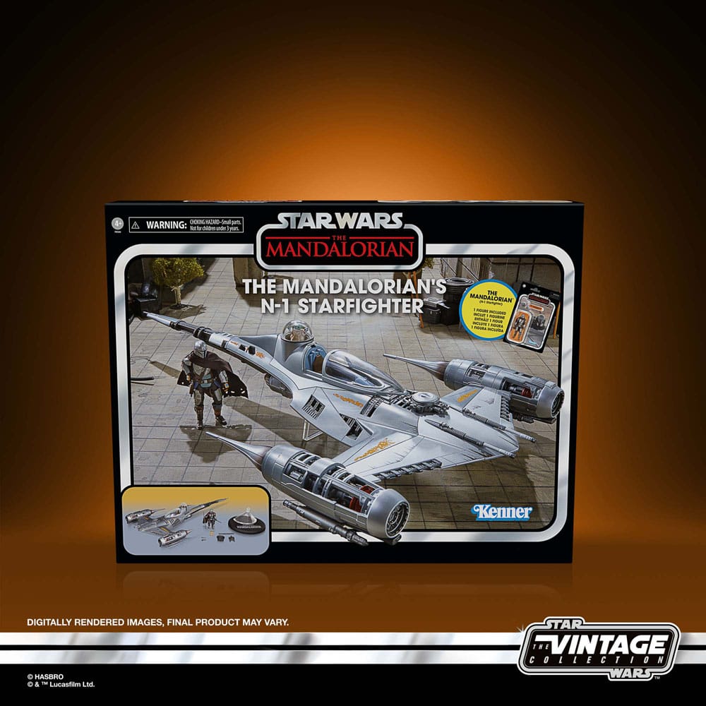 Star Wars The Mandalorian Vintage Collection Vehicle The Mandalorian's N-1 Starfighter 5010996169785