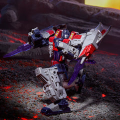 Transformers Generations Legacy United Voyager Class Action Figure Cybertron Universe Starscream 18 cm 5010996192165