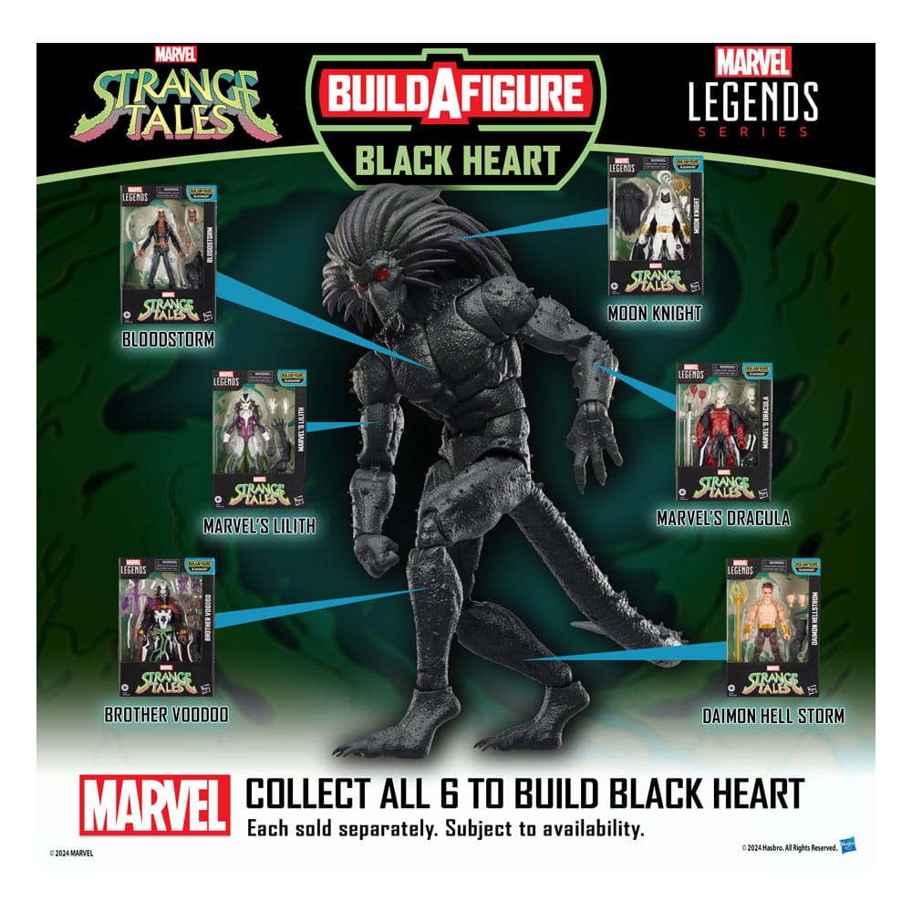 Strange Tales Marvel Legends Action Figure Marvel's Lilith (BAF: Blackheart) 15 cm 5010996196842