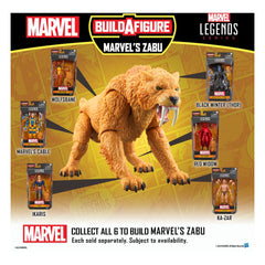 Marvel Legends Action Figure Marvel's Cable (BAF: Marvel's Zabu) 15 cm 5010996222510