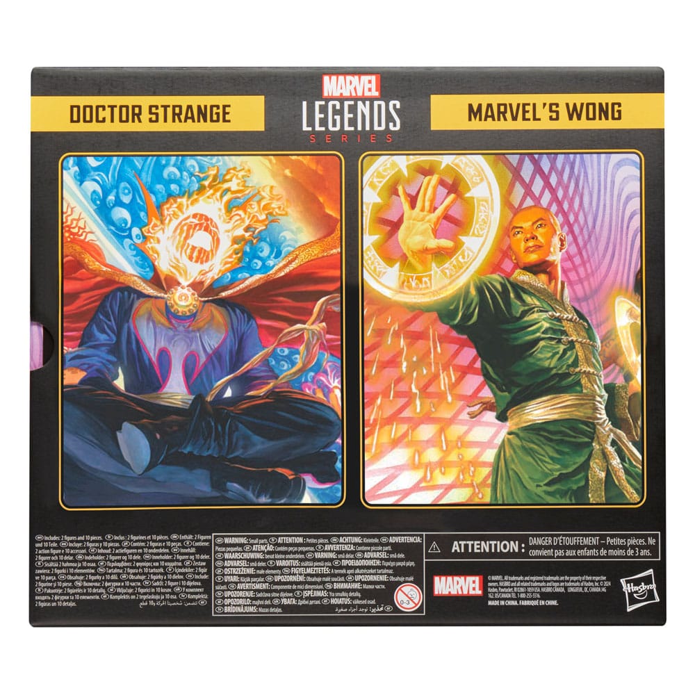 Doctor Strange Marvel Legends Action Figure 3-Pack Doctor Strange, Wong & Bats 15 cm 5010996246578