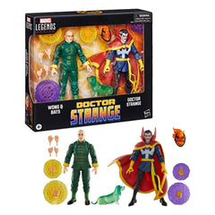 Doctor Strange Marvel Legends Action Figure 3-Pack Doctor Strange, Wong & Bats 15 cm 5010996246578