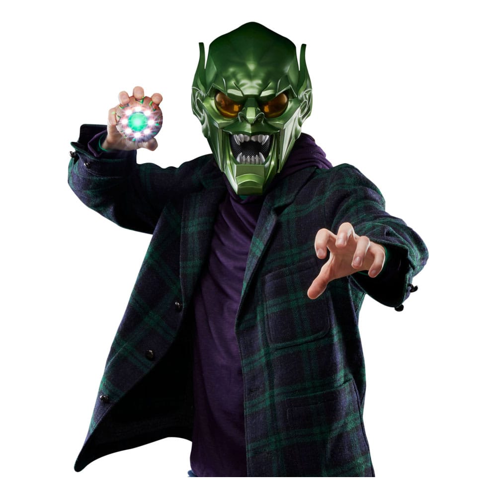 Spider-Man: No Way Home Marvel Legends Roleplay Replica Green Goblin Premium Helmet 5010996246172