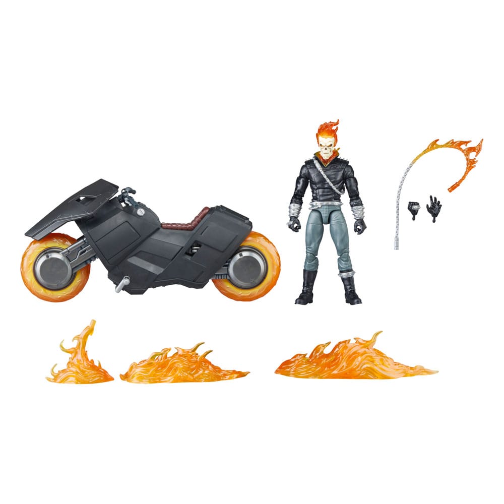 Marvel 85th Anniversary Marvel Legends Action Figure with Vehicle Ghost Rider 15 cm 5010996246158