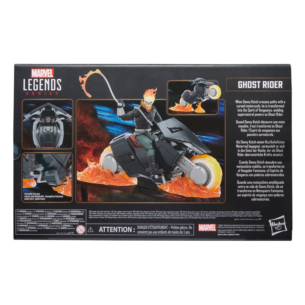 Marvel 85th Anniversary Marvel Legends Action Figure with Vehicle Ghost Rider 15 cm 5010996246158