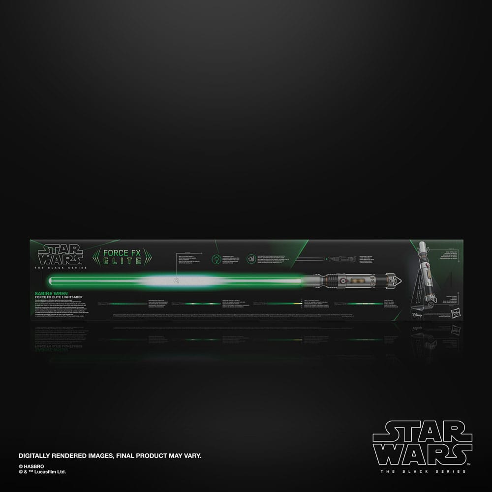 Star Wars: Ahsoka Black Series Replica Force FX Elite Lightsaber Sabine Wren 5010996197290