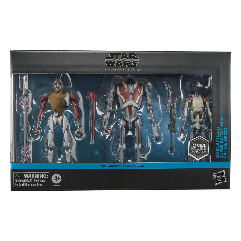 Star Wars Jedi: Survivor Black Series Action Figure 3-Pack Magna Guard, Super Battle Droid & Battle Droid 5010996207586