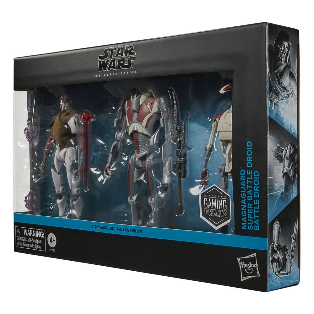 Star Wars Jedi: Survivor Black Series Action Figure 3-Pack Magna Guard, Super Battle Droid & Battle Droid 5010996207586