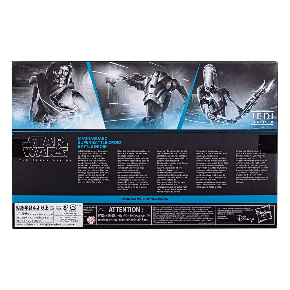 Star Wars Jedi: Survivor Black Series Action Figure 3-Pack Magna Guard, Super Battle Droid & Battle Droid 5010996207586