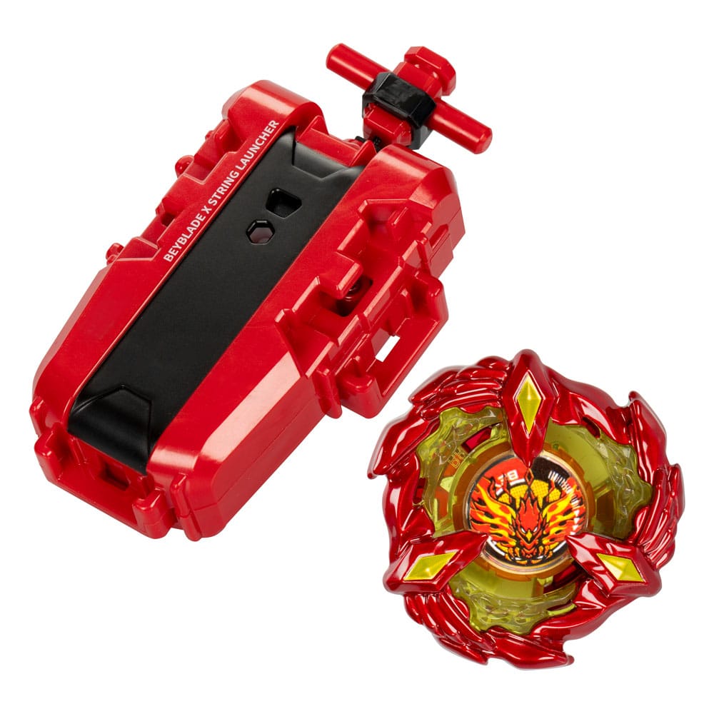 Beyblade X Soar Phoenix Deluxe String Launcher Set 5010996256607